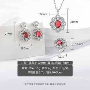 Bridal Jewelry Set – Earrings and Necklace for Weddings & Special Occasions