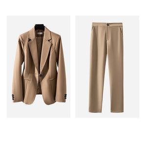 Women’s Slim Suit Pants Set – Elegant & Professional Outfit