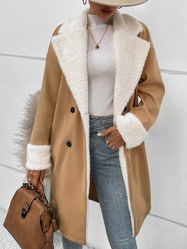 Women’s Woolen Coat – Leisure & Commute Stylish Outerwear