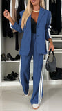 Women’s Autumn Winter Casual Suit – Long Sleeve Lapel Jacket