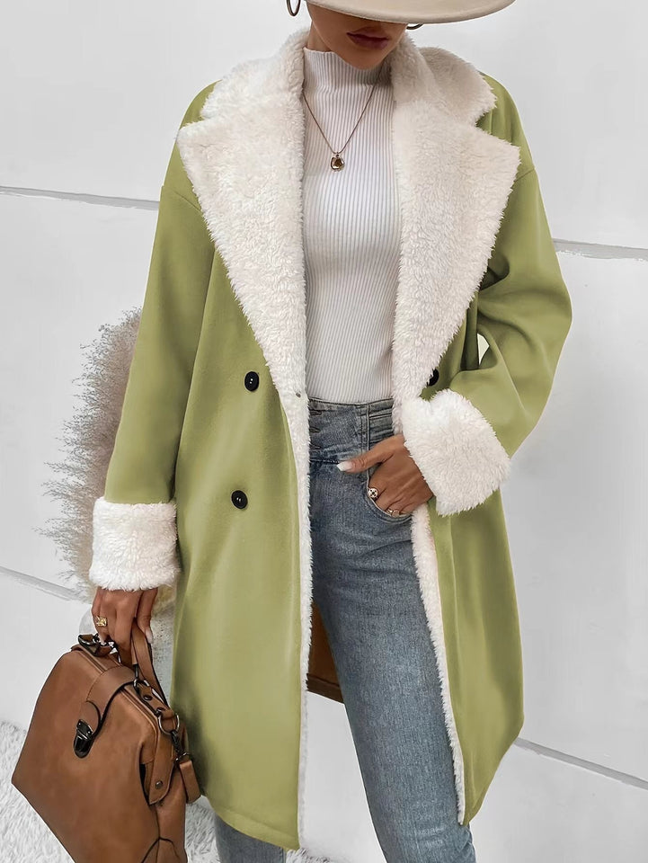 Women’s Woolen Coat – Leisure & Commute Stylish Outerwear
