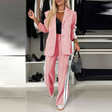 Women’s Autumn Winter Casual Suit – Long Sleeve Lapel Jacket