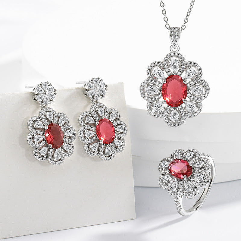 Bridal Jewelry Set – Earrings and Necklace for Weddings & Special Occasions