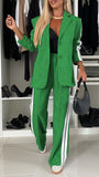 Women’s Autumn Winter Casual Suit – Long Sleeve Lapel Jacket