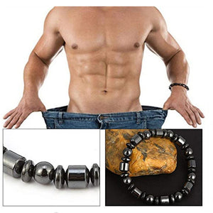 Weight Loss Magnetic Bracelet – Pentagram Stone Therapy Jewelry for Men & Women