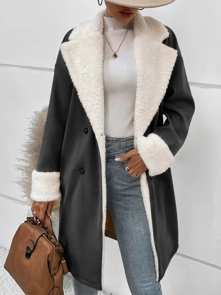 Women’s Woolen Coat – Leisure & Commute Stylish Outerwear